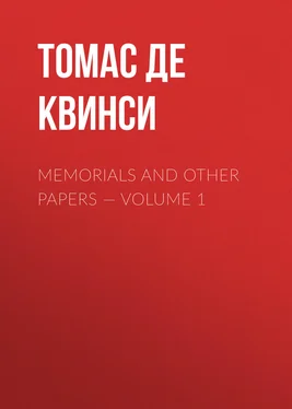 Томас Де Квинси Memorials and Other Papers — Volume 1 обложка книги