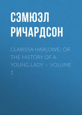 Сэмюэл Ричардсон Clarissa Harlowe; or the history of a young lady — Volume 1 обложка книги