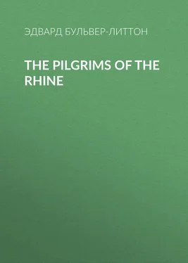 Эдвард Бульвер-Литтон The Pilgrims of the Rhine обложка книги