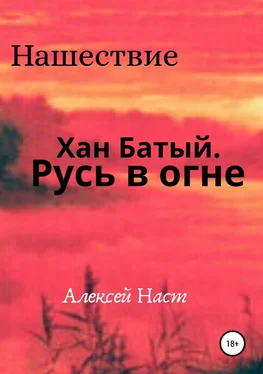 Алексей Наст Хан Батый. Русь в огне обложка книги