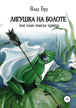 Влад Бур Лягушка на болоте, или План поиска принца обложка книги
