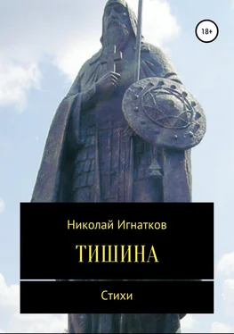 Николай Игнатков Тишина. Сборник стихотворений обложка книги