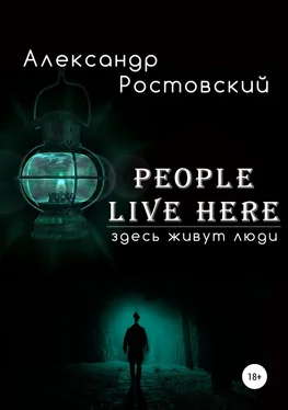 Александр Ростовский Здесь живут люди обложка книги