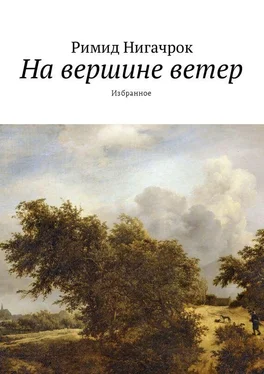 Римид Нигачрок На вершине ветер. Избранное обложка книги