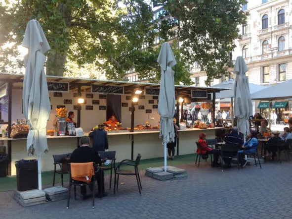 If you walk along Deak Ferenc street on the way you will definitely get to the - фото 26