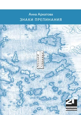 Анна Аркатова Знаки препинания обложка книги