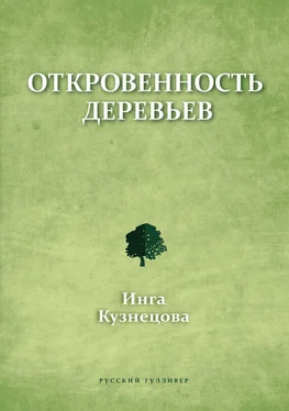 Инга Кузнецова Откровенность деревьев обложка книги