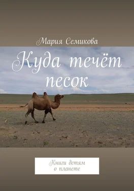 Мария Семикова Куда течёт песок. Книги детям о планете обложка книги