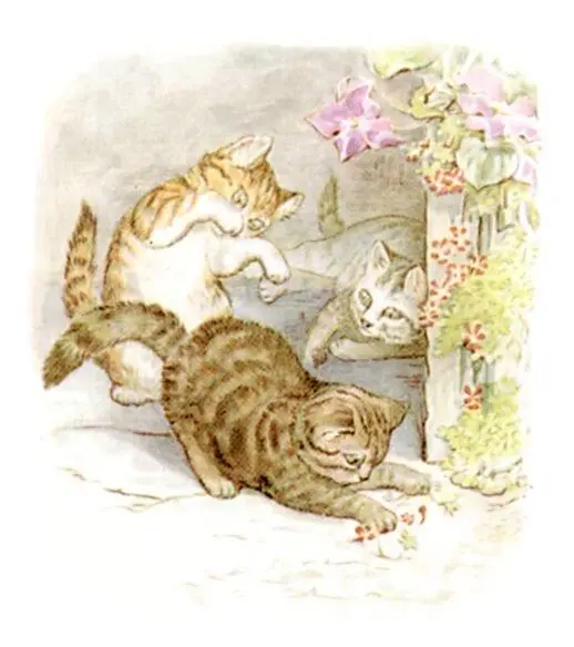 Once upon a time there were three little kittens and their names were Mittens - фото 1