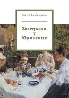 Елисей Шабельников Завтраки у Мротских обложка книги