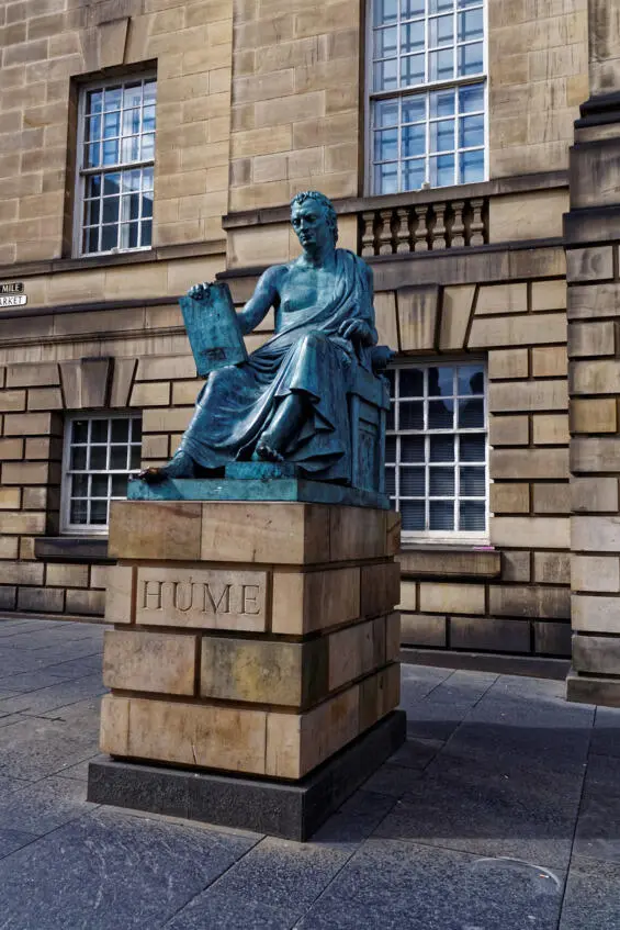 A statue of Hume in Edinburgh Humorosophy the direction in philosophy that - фото 6