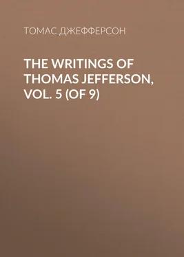 Томас Джефферсон The Writings of Thomas Jefferson, Vol. 5 (of 9) обложка книги