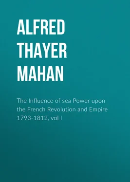 Alfred Thayer Mahan The Influence of sea Power upon the French Revolution and Empire 1793-1812, vol I обложка книги