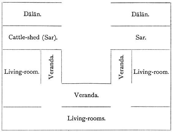The dālān or hall is for the reception of visitors One of the livingrooms is - фото 8