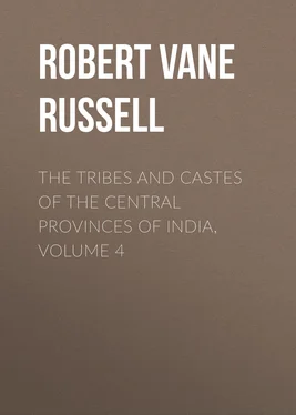 Robert Vane Russell The Tribes and Castes of the Central Provinces of India, Volume 4 обложка книги