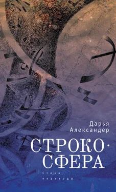 Дарья Александер Cтрокосфера (cтихи, переводы) обложка книги