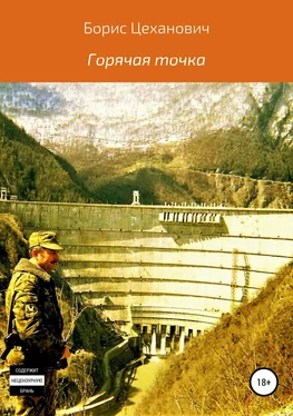 Борис Цеханович Горячая точка обложка книги