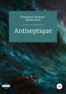 Геннадий Липкин-Дивинский Antiseptique. Сборник стихотворений обложка книги