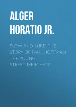 Horatio Alger Slow and Sure: The Story of Paul Hoffman the Young Street-Merchant обложка книги