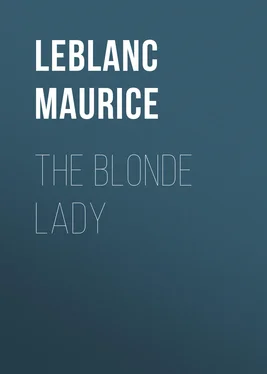 Maurice Leblanc The Blonde Lady обложка книги