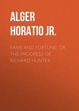 Horatio Alger Fame and Fortune; or, The Progress of Richard Hunter обложка книги