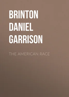 Daniel Brinton The American Race обложка книги