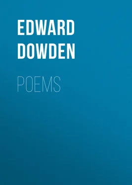Edward Dowden Poems обложка книги
