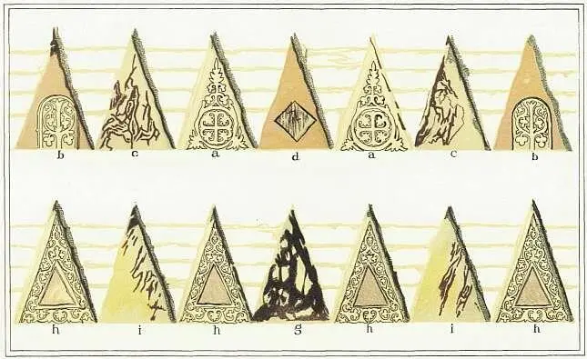 Inlaid Bands of Murano XXI The band then composed of these triangles set - фото 3