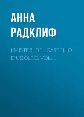 Анна Радклиф I misteri del castello d'Udolfo, vol. 1 обложка книги