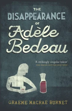 Graeme Burnet The Disappearance of Adèle Bedeau обложка книги