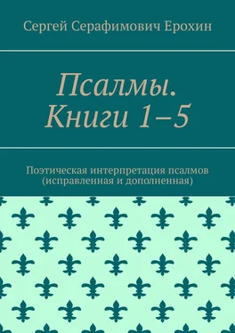 Сергей Ерохин Псалмы. Книги 1–5. Поэтическая интерпретация псалмов (исправленная и дополненная) обложка книги