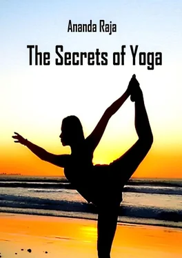 Ananda Raja The Secrets of Yoga обложка книги