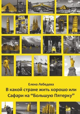 Елена Лебедева В какой стране жить хорошо, или Сафари на «Большую пятерку» обложка книги
