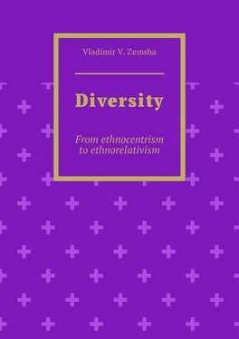 Vladimir Zemsha Diversity. From ethnocentrism to ethnorelativism обложка книги