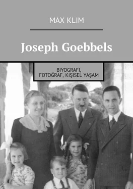 Max Klim Joseph Goebbels. Biyografi, fotoğraf, kişisel yaşam