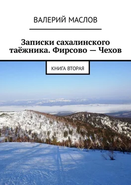 Валерий Маслов Записки сахалинского таёжника. Фирсово – Чехов. Книга вторая обложка книги