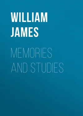 William James Memories and Studies
