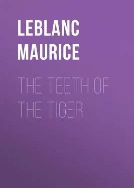 Maurice Leblanc The Teeth of the Tiger обложка книги