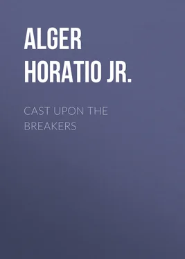 Horatio Alger Cast Upon the Breakers обложка книги