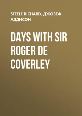 Richard Steele Days with Sir Roger De Coverley обложка книги