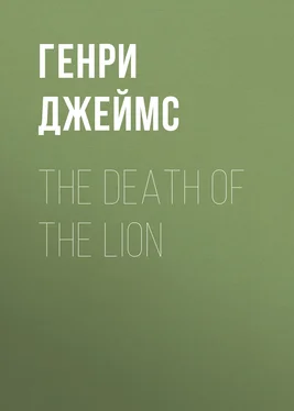 Генри Джеймс The Death of the Lion обложка книги