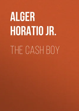 Horatio Alger The Cash Boy обложка книги