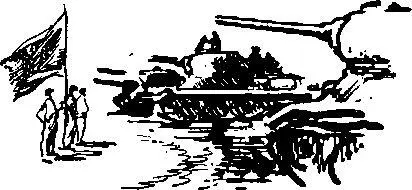 Наиболее ярко сказались мощь армии воинское уменье танкистов в нынешних летних - фото 44