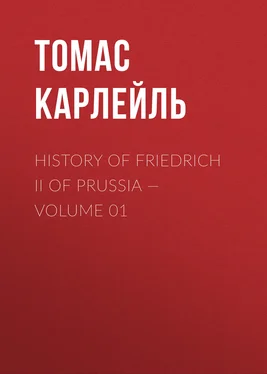Томас Карлейль History of Friedrich II of Prussia — Volume 01 обложка книги