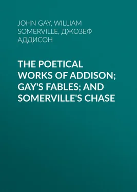 William Somerville The Poetical Works of Addison; Gay's Fables; and Somerville's Chase обложка книги