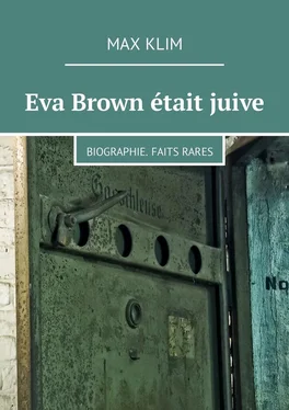 Max Klim Eva Brown était juive. Biographie. Faits rares
