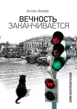 Антон Алеев Вечность заканчивается обложка книги