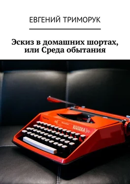 Евгений Триморук Эскиз в домашних шортах, или Среда обытания обложка книги