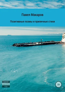 Павел Макаров Позитивные поэмы и приличные стихи обложка книги