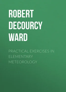 Robert DeCourcy Ward Practical Exercises in Elementary Meteorology обложка книги